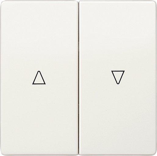 DELTA style platin-metallic Wippe mit Jalousiensymbolen für Jalousiesc