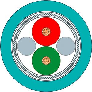 PROFIBUS FESTOON Cable GP für GIRLANDENAUFHAENGUNG 2-adrig geschirmt m