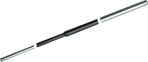 Erdeinführungsstange St/tZn L 1500mm verjüngt D 16/10mm teilisoliert