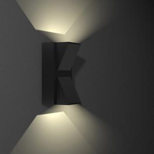 Wandleuchte home 106 anthrazit metallic