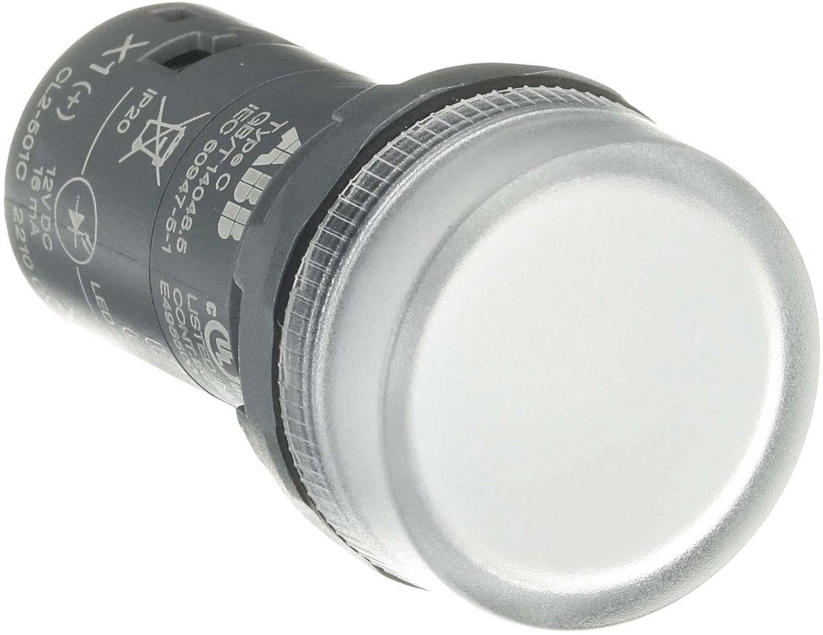 Serie CL2 kompakte LED Meldeleuchte 22mm für 12 V DC KLAR