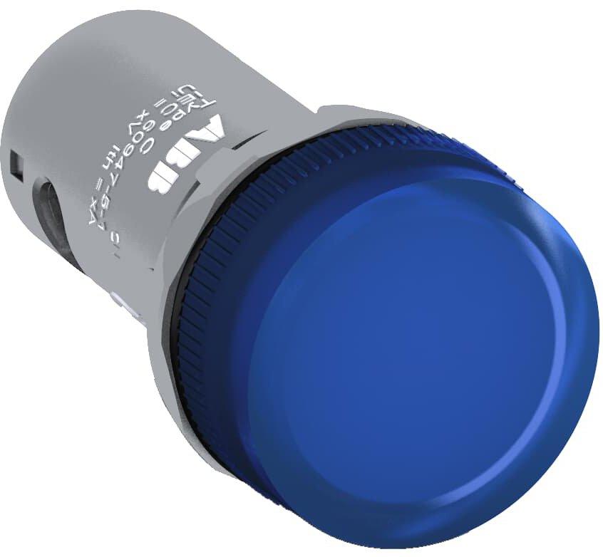 Serie CL2 kompakte LED Meldeleuchte 22mm für 24 V AC/DC BLAU