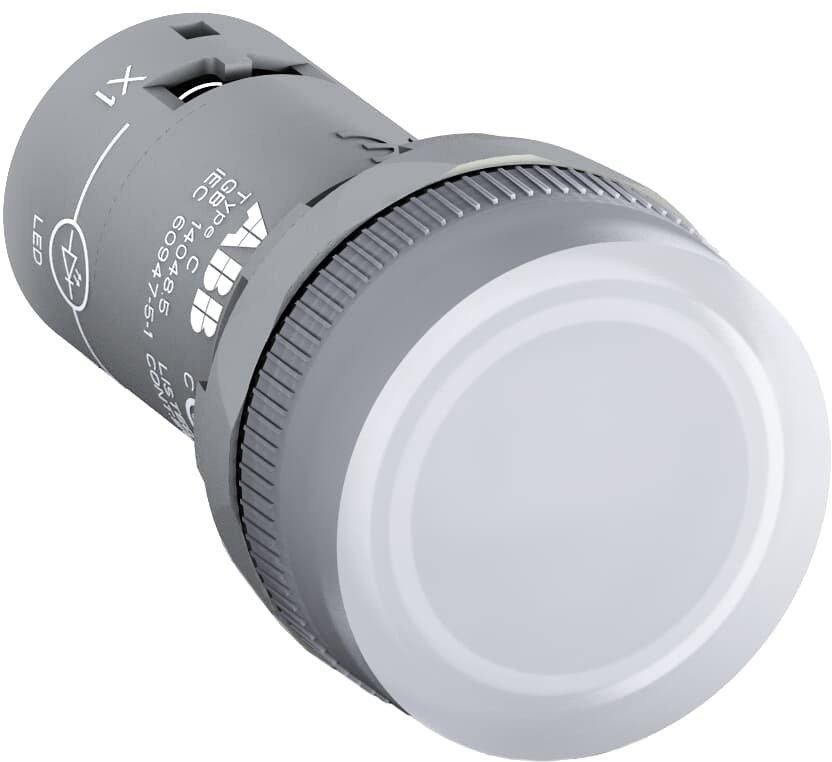 Serie CL2 kompakte LED Meldeleuchte 22mm für 48 - 60 V AC/DC KLAR