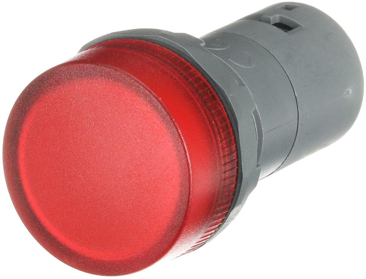 Serie CL2 kompakte LED Meldeleuchte 22mm für 110 - 130 V DC ROT