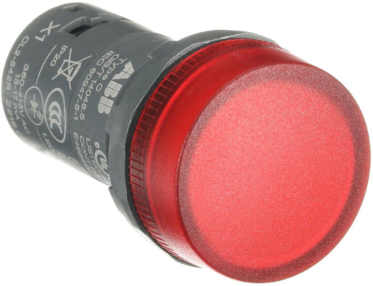 Serie CL2 kompakte LED Meldeleuchte 22mm für 380 - 415 V AC ROT