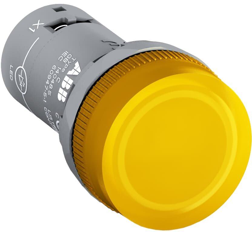 Serie CL2 kompakte LED Meldeleuchte 22mm für 230 V AC GELB