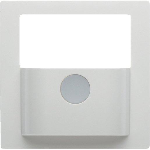 Abdeckung für Bewegungsmelder - Modul KNX PIR S.1 polarweiß glänzend
