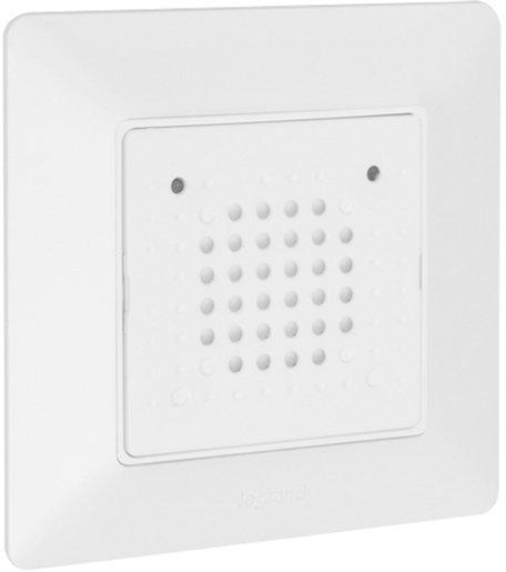 Elektronisches Läutwerk 12V Valena Life ultraweiß ohne Rahmen