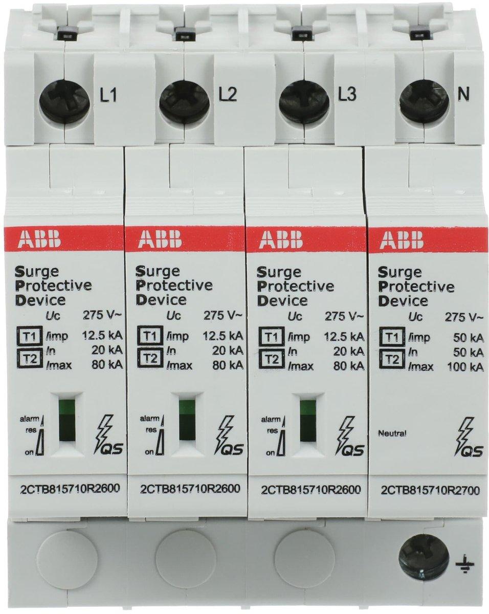 Überspannungableiter Typ 1 - 2 4-polig