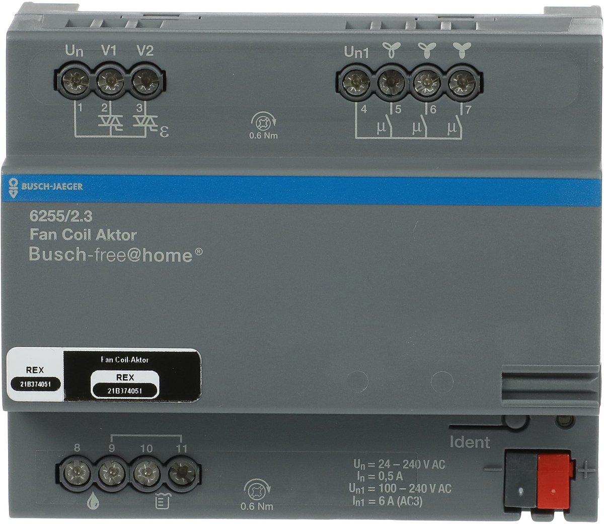 Fan Coil-Aktor REG für Busch-free@home