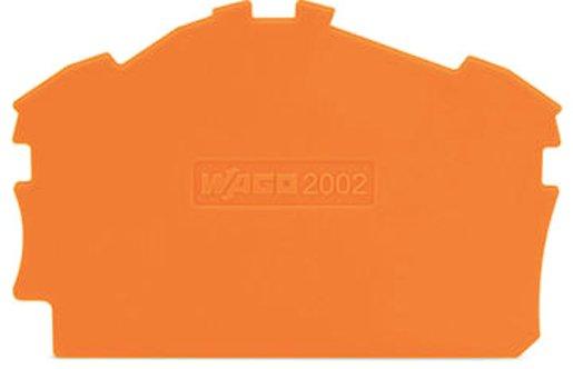 Abschluss- und Zwischenplatte 0,8 mm dick orange