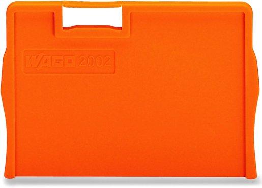 Trennwand 2 mm dick überstehend orange