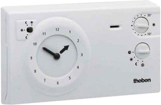 Analoger Uhrenthermostat RAMSES 722 Netzversion Synchronmotorantrieb