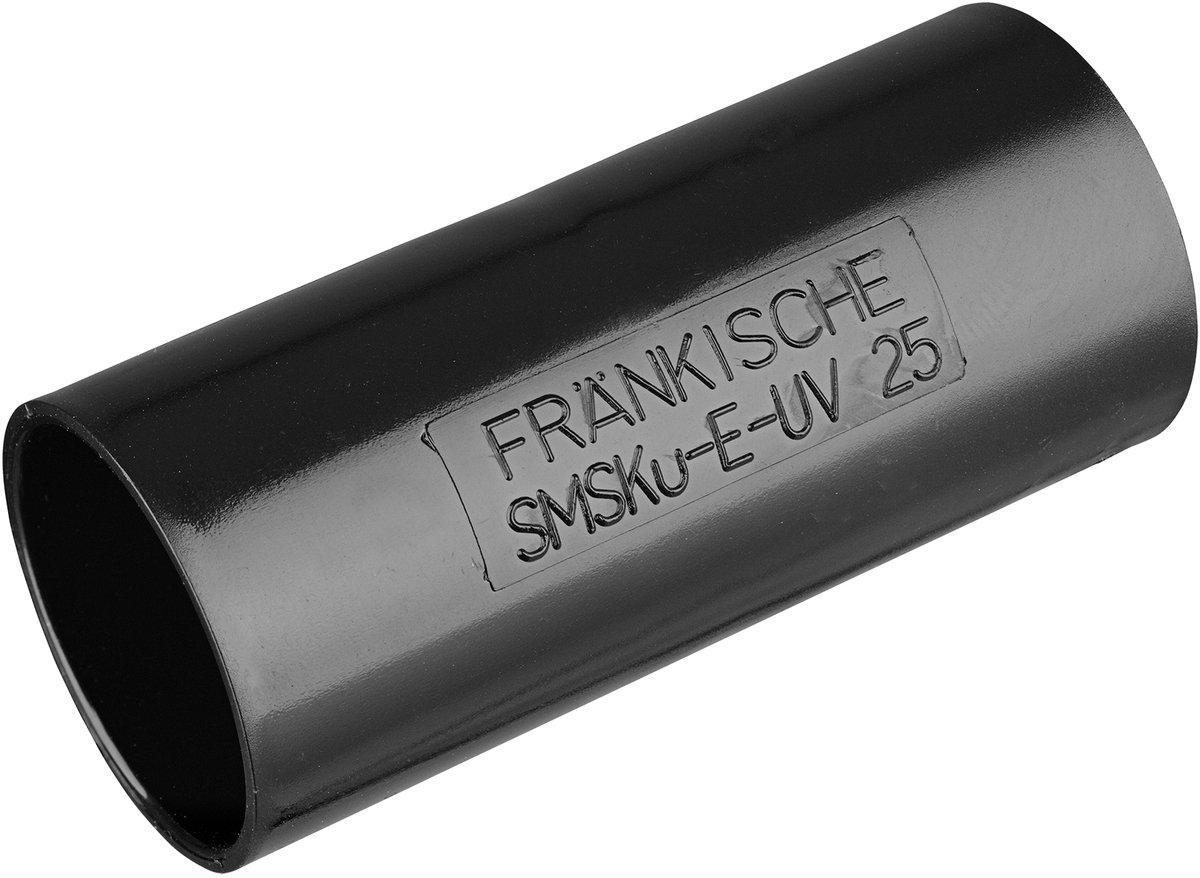 Kunststoff-Steckmuffe 32 mm UV-stabilisiert schwarz