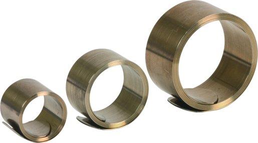 Schirmanschluss-Kontaktrollfeder 9 - 15 mm NIRO
