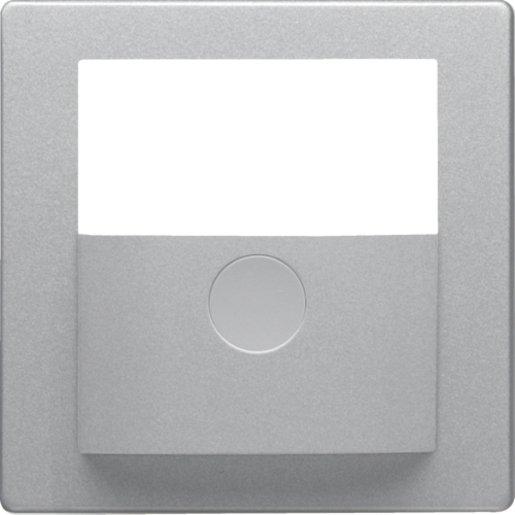 Abdeckung für KNX Bewegungsmelder-Modul Q.1/Q.3 alu samt