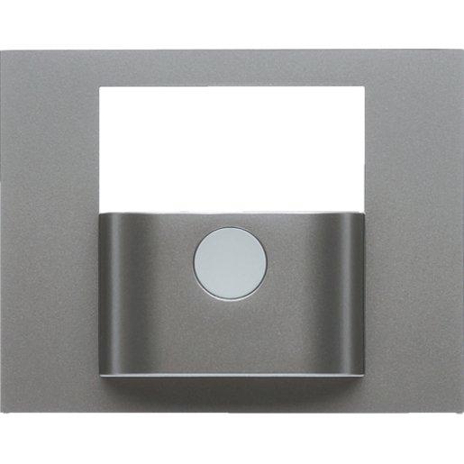 Abdeckung für KNX Bewegungsmelder-Modul K.1/K.5 edelstahl matt