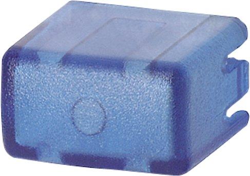 Kappen-Set für Taster 5TE48 5 Artikelnummer=5 Stück blau/transparent