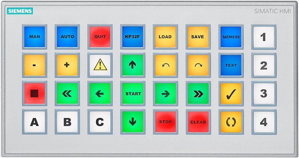HMI KP32F PN Key Panel 32 Kurzhubtasten mit mehrfarbigen LED S