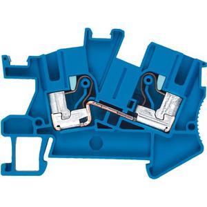 INSTA-Durchgangsklemme 6 mm2, B=8,2mm blau