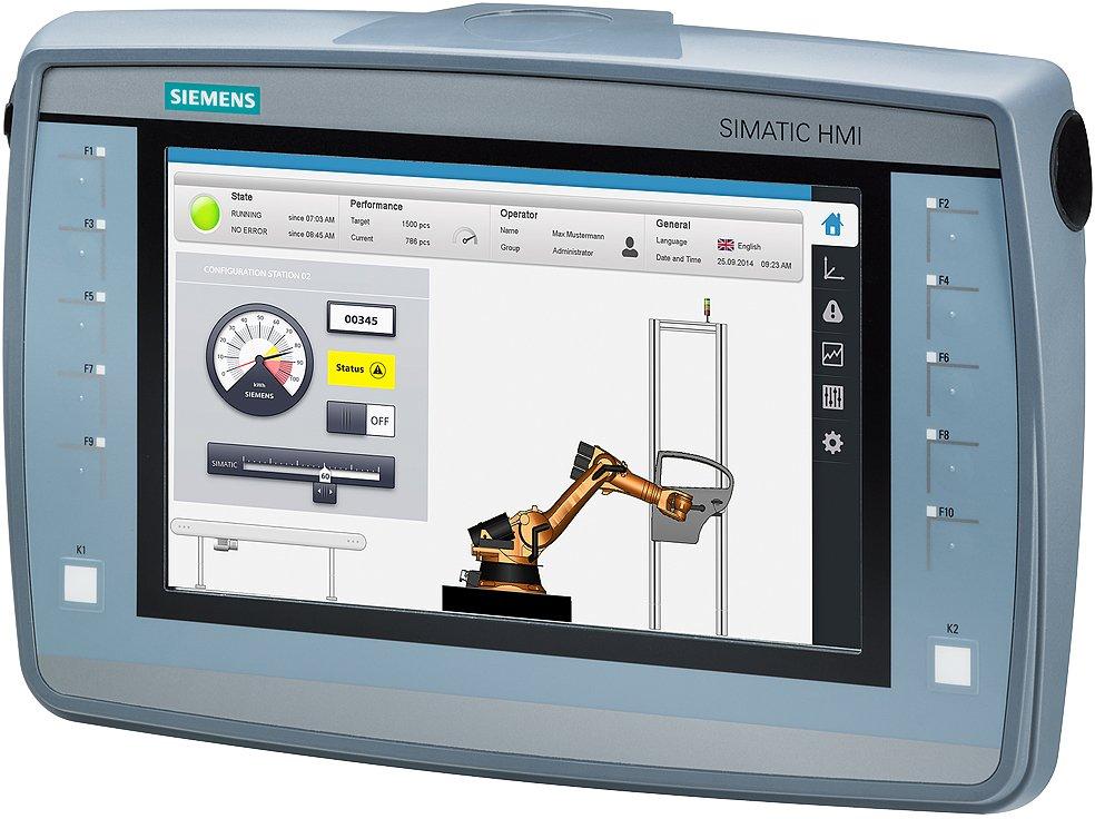 SIMATIC Mobile Panel 7 Zoll TFT Touchdisplay 8 Funktionstasten