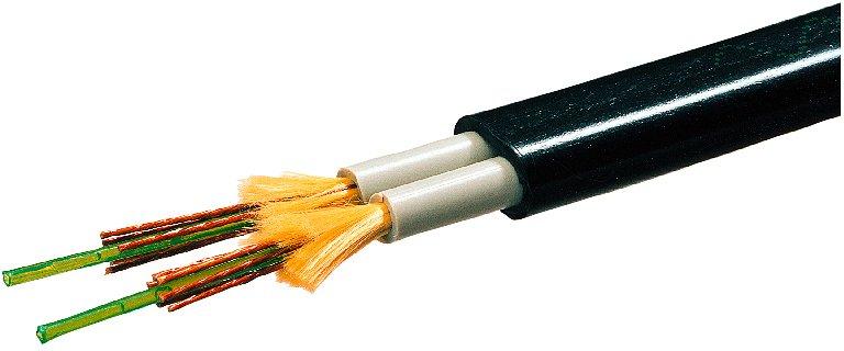 Fiber Optic Cable aufteilbar vorkonfektioniert 4 BFOC-Stecker L = 4 m
