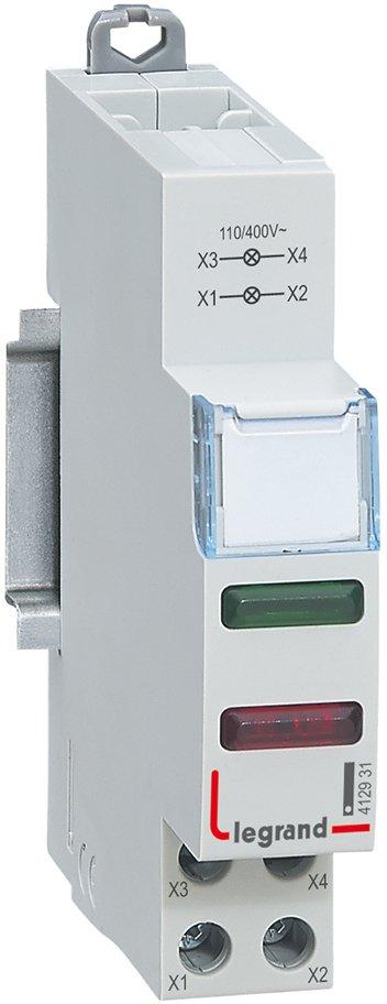 Meldeleuchte CX3 mit 2-fach LED (grün/rot) 110-400V