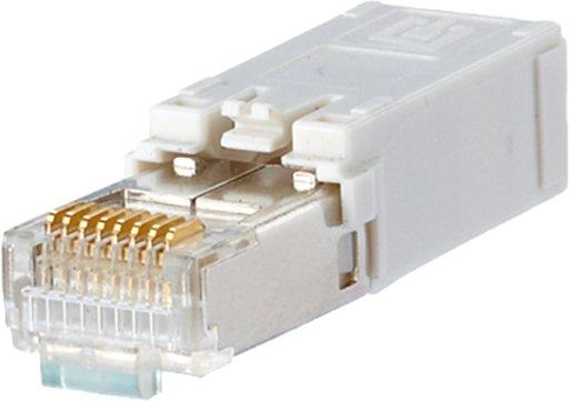 Stecker IP67 E-DAT Industry RJ45 plug insert Kat.6 Class EA