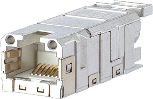 RJ45 Buchse E-DAT Industry RJ45 field jack insert Kat.6 Class EA T568B