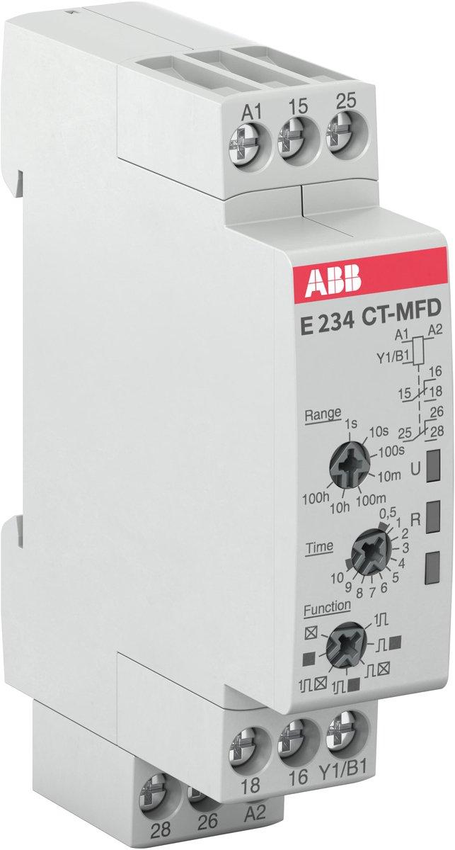 Zeitrelais Multifunktion 2 Wechsler 12 - 240 V AC/DC