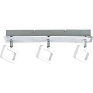 Strahler LED Frame 3x4,5W Weiß matt/Chrom