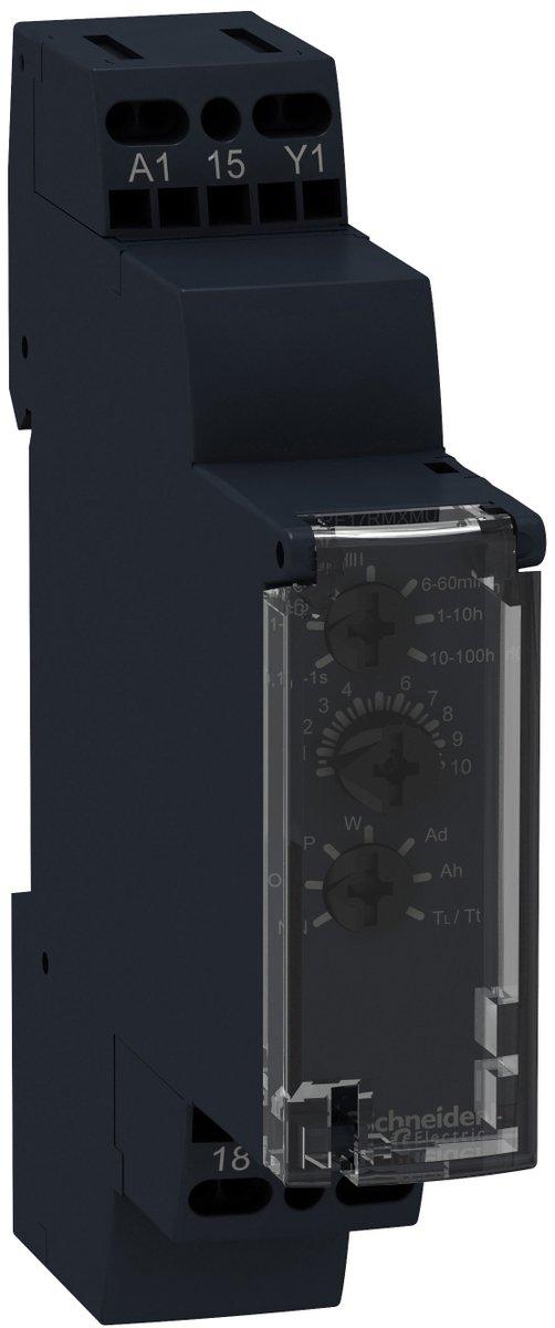 Zeitrelais 9 Funktionen 0,1s-100h Relais 1 W 24VDC/24-240VAC