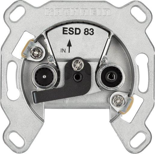Einzelanschlußdose 2-fach IEC