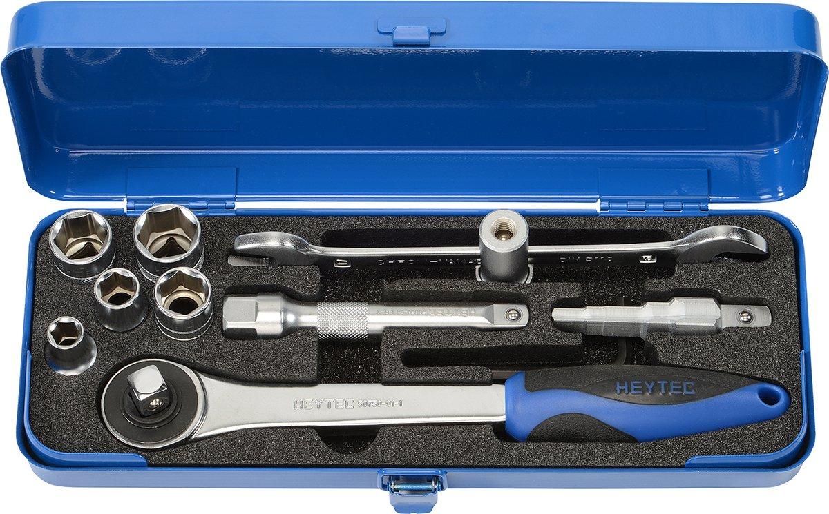 Steckschlüsselgarnitur Sanitär 1/2 Zoll 11-teilig 318 x 119 x 49 mm