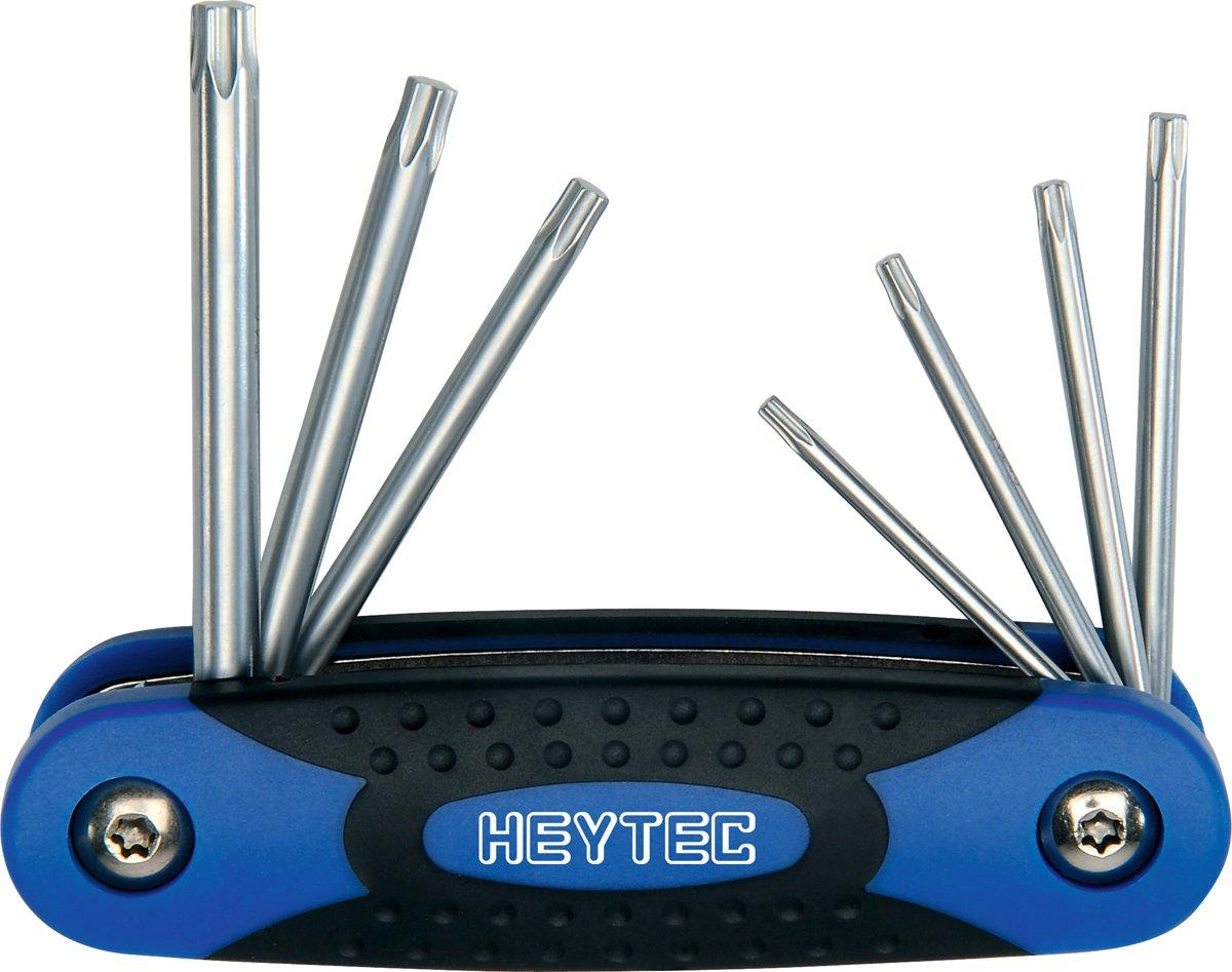 Winkelschraubendreher-Satz Torx 7-tlg. mit Klapphalter Torx 10 bis 40