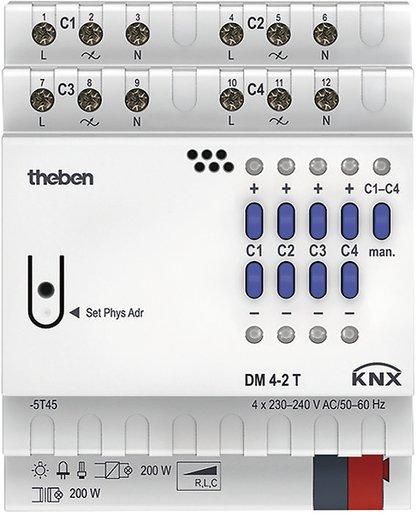 KNX Fix1 Universal Dimmaktor 4-fach DM4-2T