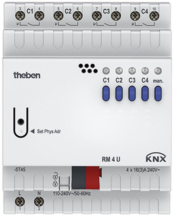 KNX FIX1 Schaltaktor 4-RM4U