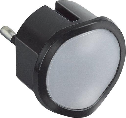 Notlicht Adapter dimmbar tragbar LED 0,06W schwarz
