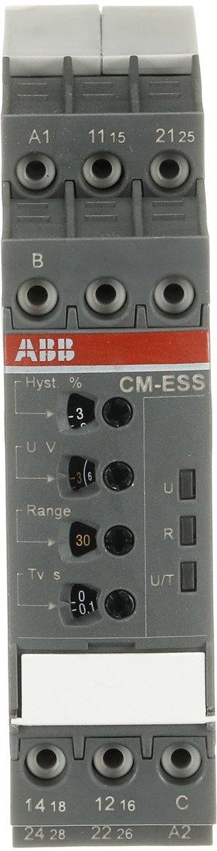 Spannungsüberwachungsrelais konf. 110 - 130V AC 3 - 600V Push-In