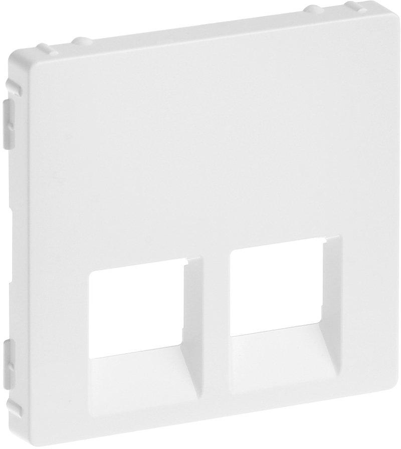 Valena Life Abdeckung 2F für RJ11/RJ45 Ultraweiß