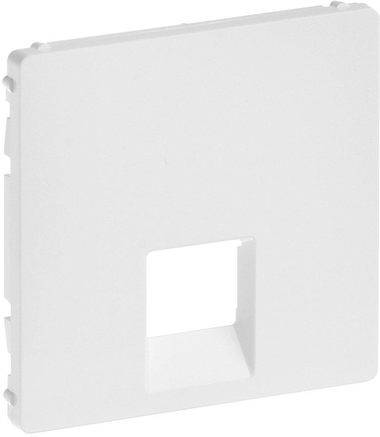 Abdeckung für RJ11/RJ45 1-fach Valena Ultraweiß