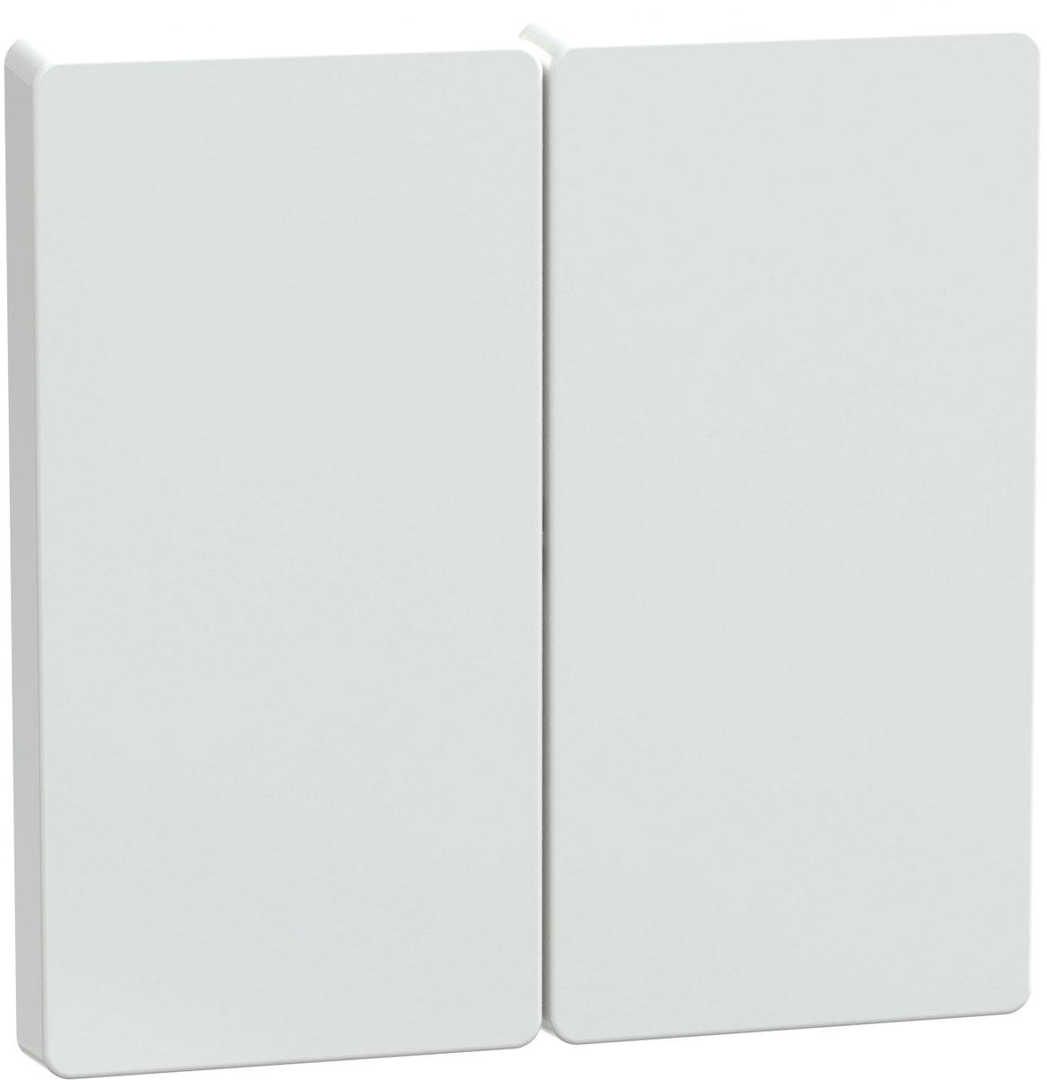 Zweiteilige Wippe für Serienschalter Lotosweiß