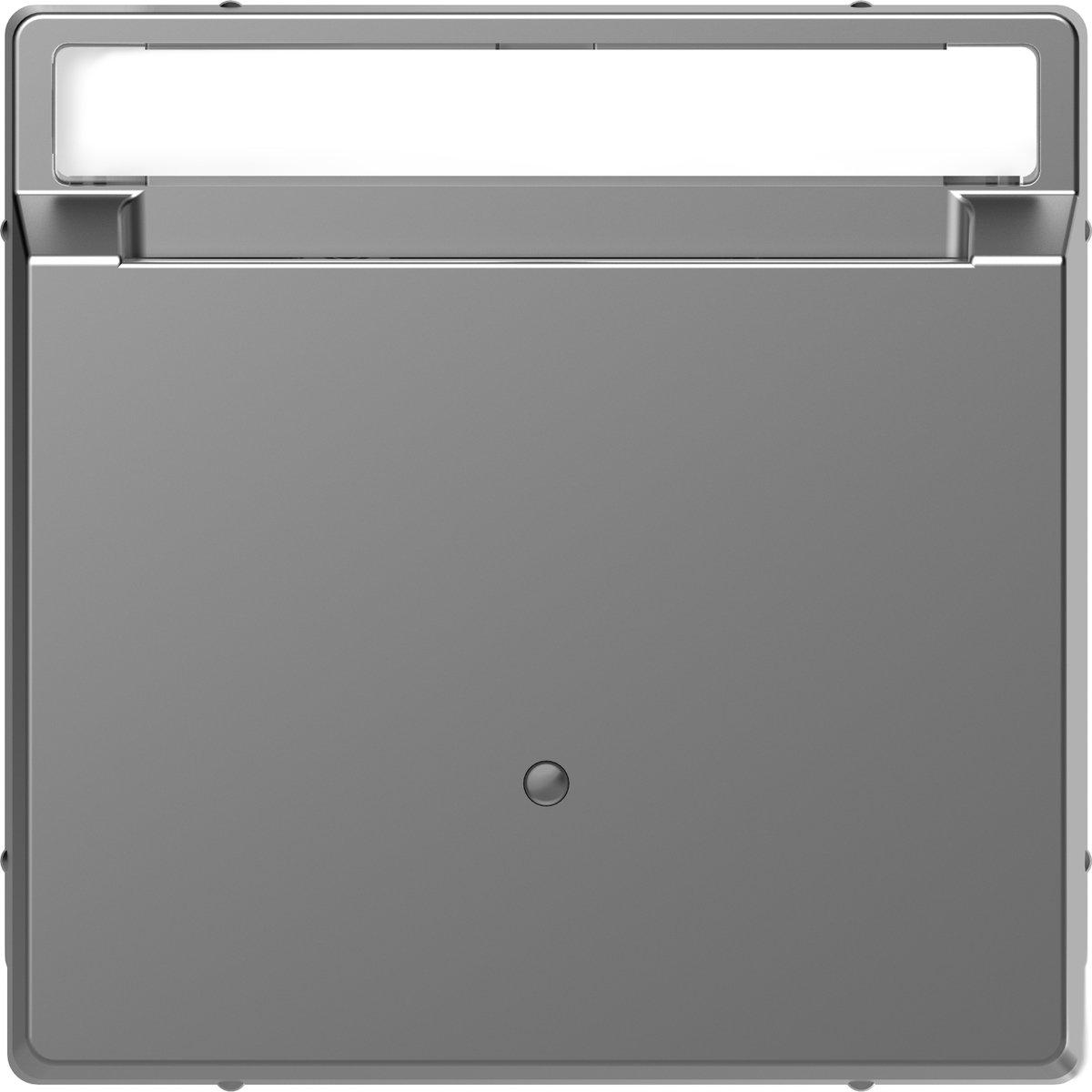 Card-Schalter mit Schriftfeld Edelstahl