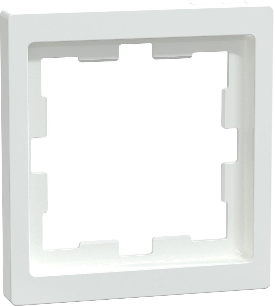 D-Life Rahmen 1-fach Lotosweiß