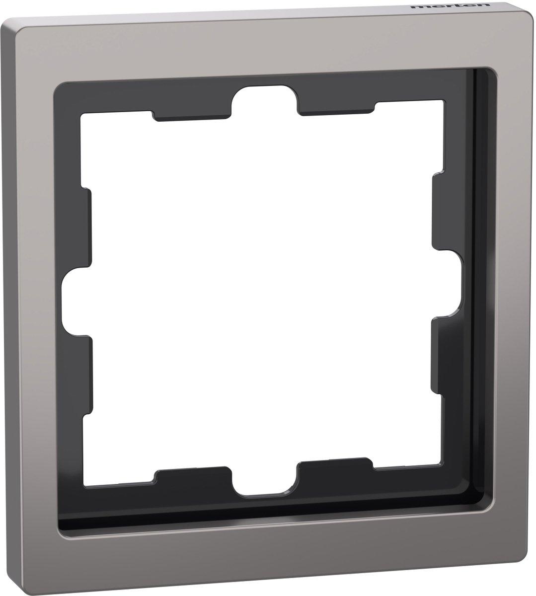 D-Life Metall Rahmen 1-fach Nickelmetallic