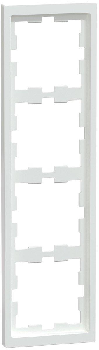 D-Life Rahmen 4fach Lotosweiß