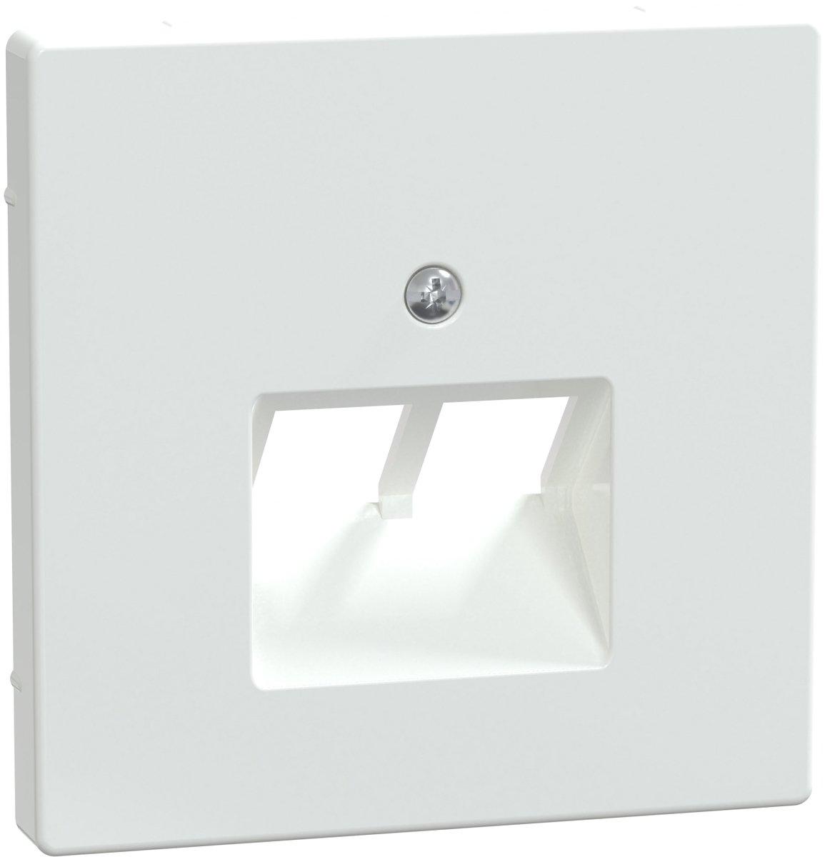 Zentralplatte für UAE-Einsatz 2-fach Lotosweiß