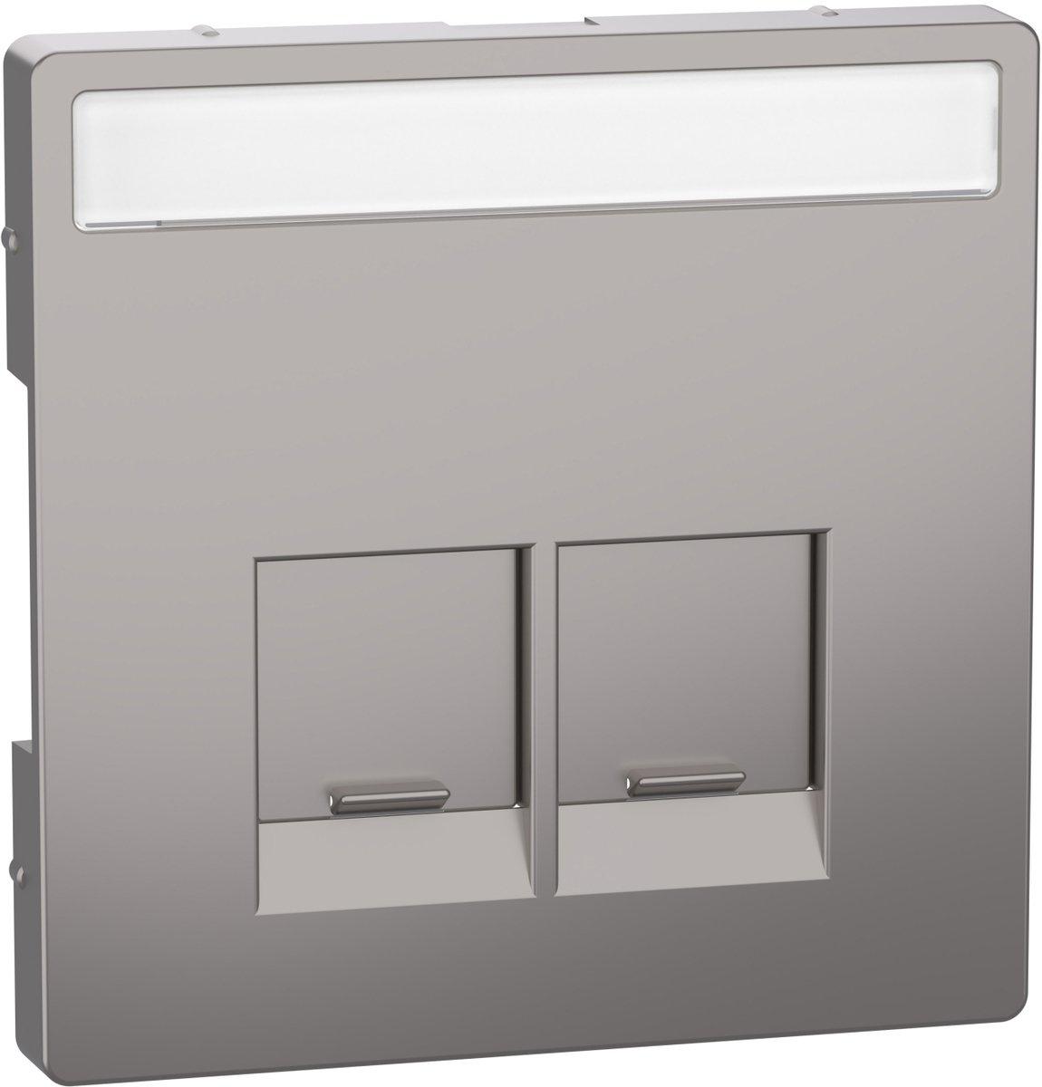 Zentralplatte für Schneider Electric-Connector 2-fach System Design