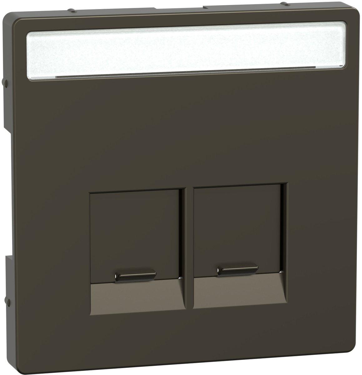 Zentralplatte für Schneider Electric-Connector 2-fach System Design