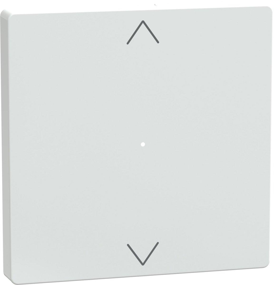 Einteilige Wippe für Taster-Modul 1-fach (Pfeile Auf/Ab) Lotosweiß
